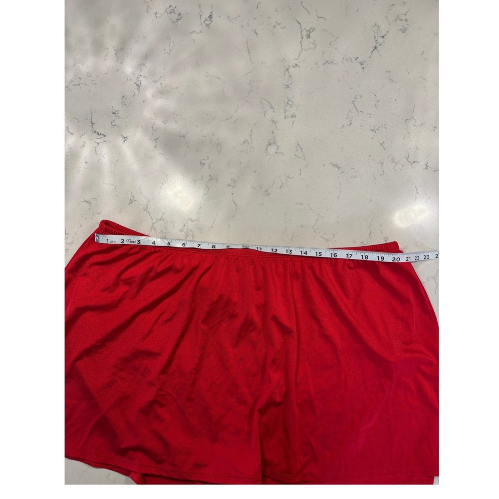 Swim by Cacique Red Swim Skirt/Skort with Attached Brief Plus Size 28 NWT - Picture 5 of 8